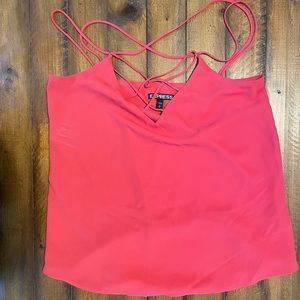 Pink Express Spaghetti Strap Tank Top
